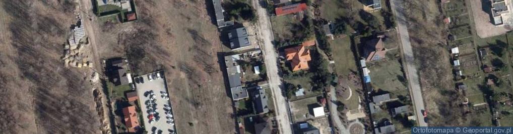 Zdjęcie satelitarne Strażnicza ul.