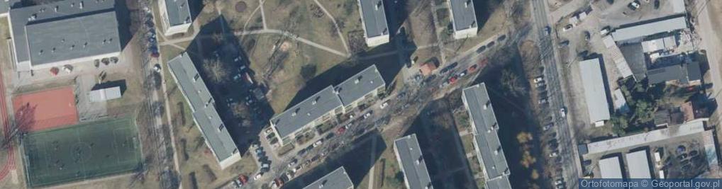 Zdjęcie satelitarne Strzelecka ul.