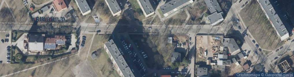 Zdjęcie satelitarne Strycharska ul.