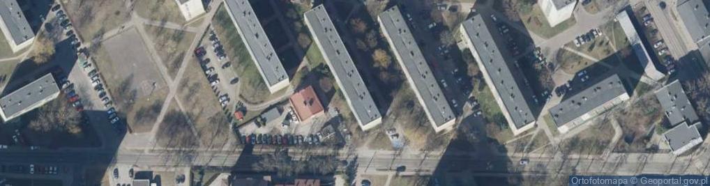 Zdjęcie satelitarne Strycharska ul.