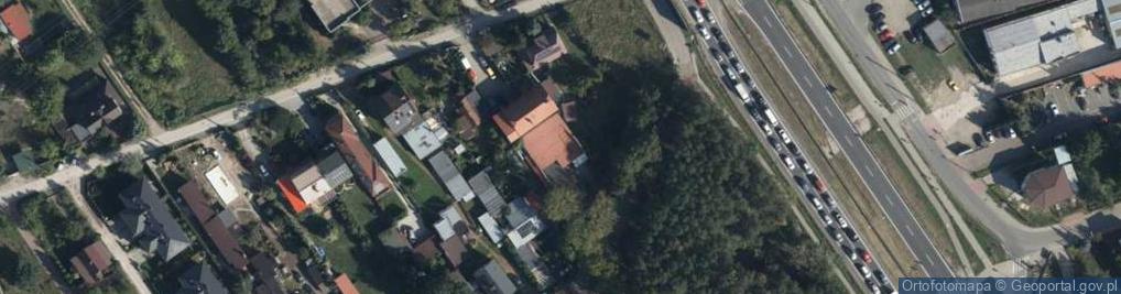 Zdjęcie satelitarne Starej Cegielni ul.