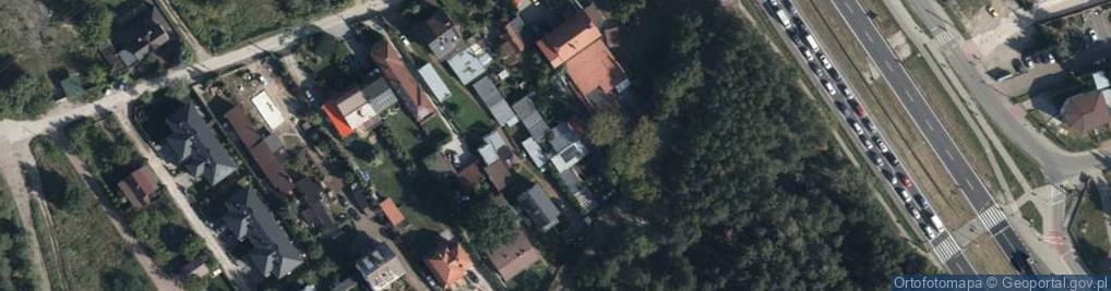 Zdjęcie satelitarne Starej Cegielni ul.