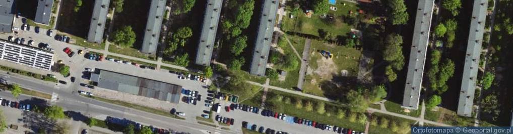 Zdjęcie satelitarne Starzyńskiego Stefana ul.