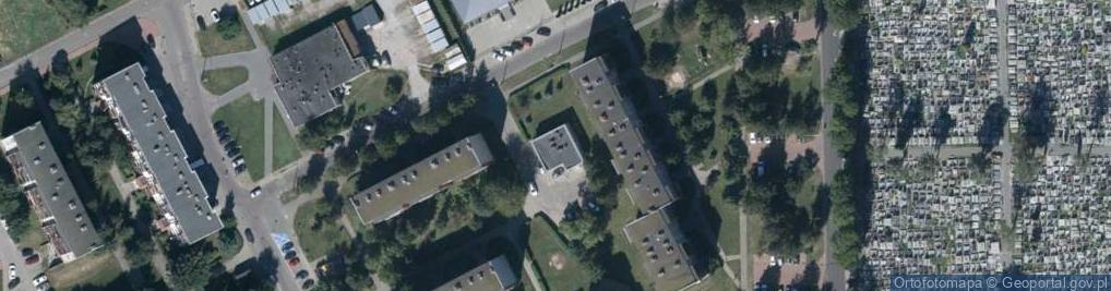 Zdjęcie satelitarne Stasia i Nel ul.