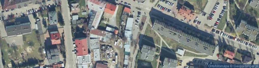 Zdjęcie satelitarne Stawki ul.