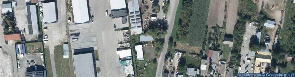 Zdjęcie satelitarne Strzelnicza ul.