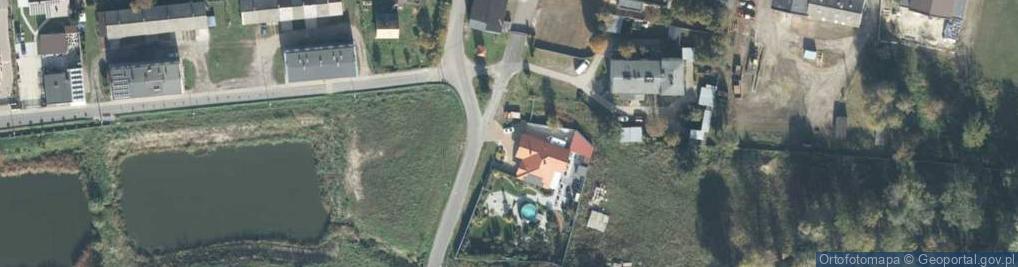 Zdjęcie satelitarne Strażacka ul.