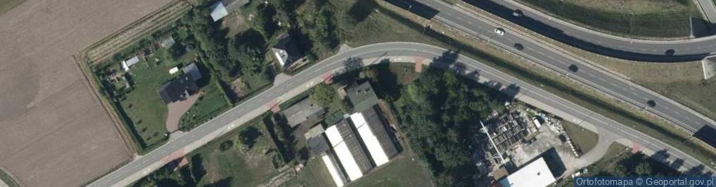 Zdjęcie satelitarne Starej Gruszy ul.