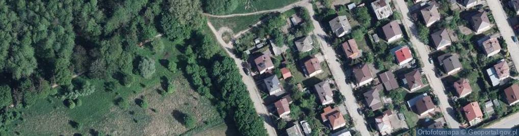 Zdjęcie satelitarne Strażacka ul.