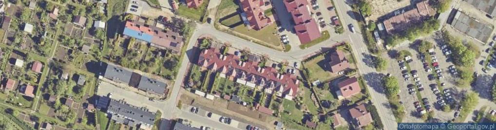 Zdjęcie satelitarne Starorzeczna ul.