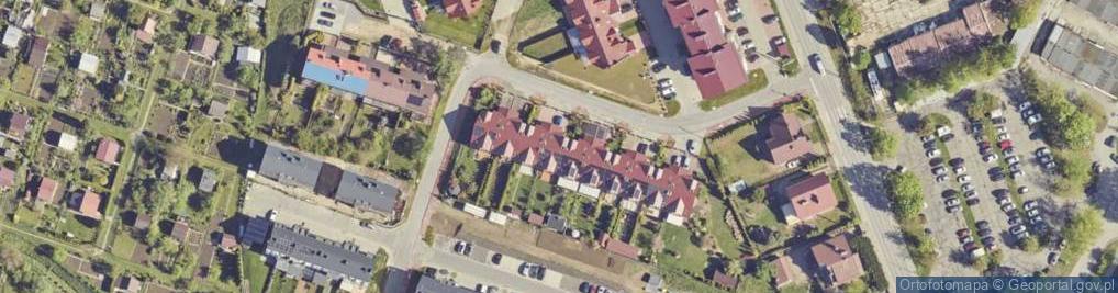 Zdjęcie satelitarne Starorzeczna ul.
