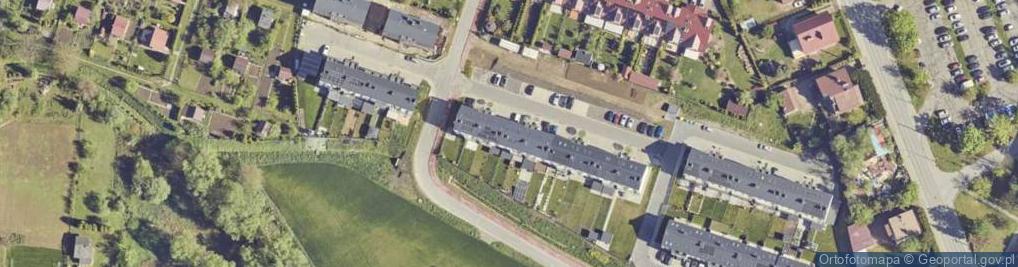 Zdjęcie satelitarne Starorzeczna ul.