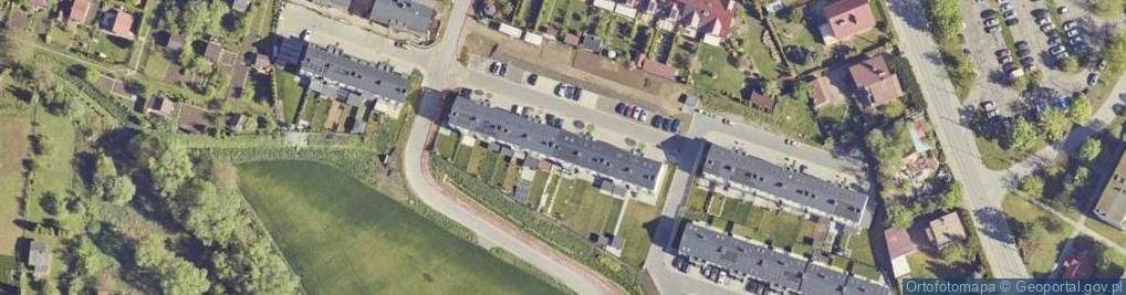 Zdjęcie satelitarne Starorzeczna ul.