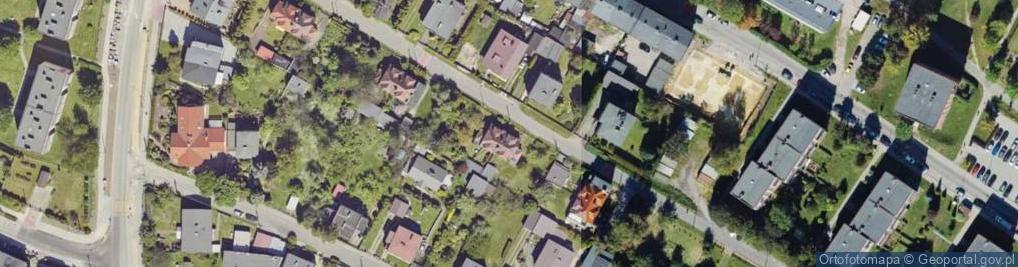 Zdjęcie satelitarne Strzechy ul.