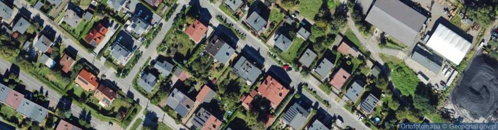 Zdjęcie satelitarne Strzechy ul.