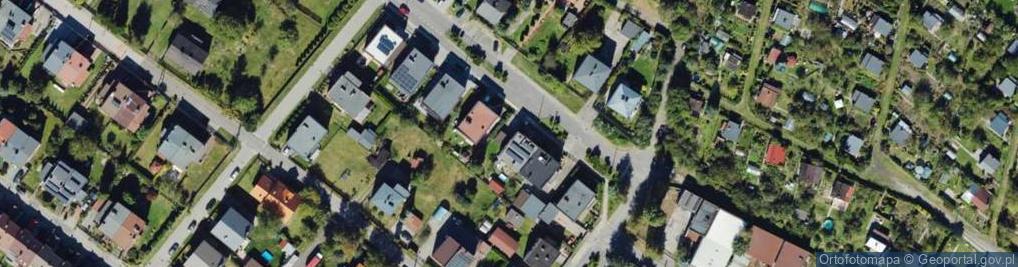 Zdjęcie satelitarne Strzechy ul.