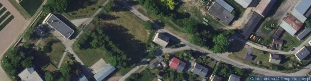 Zdjęcie satelitarne Strzybnego, ks. ul.
