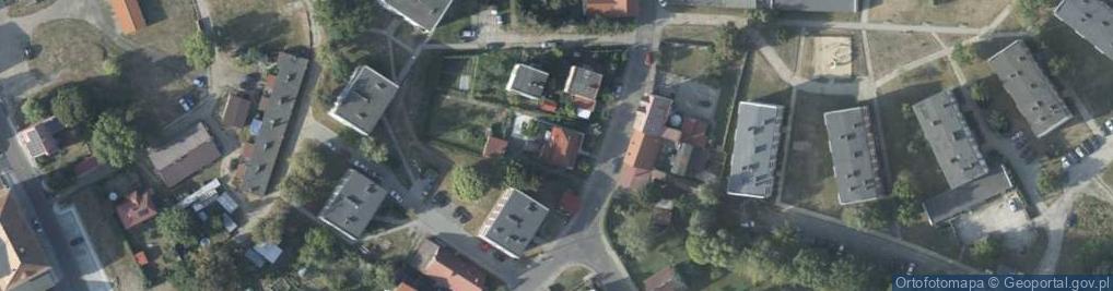 Zdjęcie satelitarne Strzelecka ul.