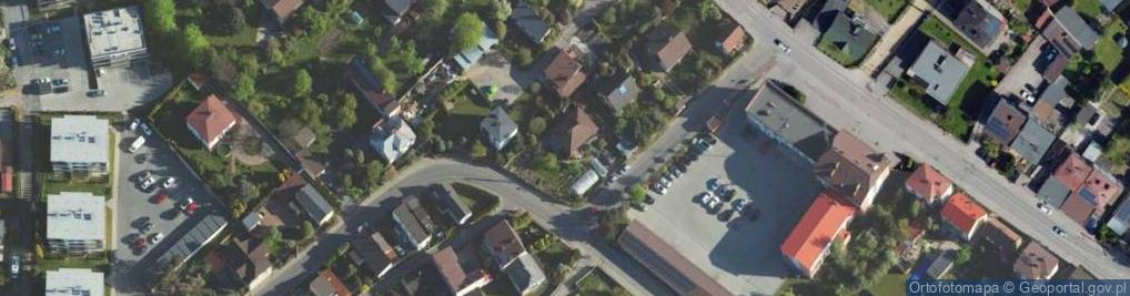 Zdjęcie satelitarne Strażacka ul.