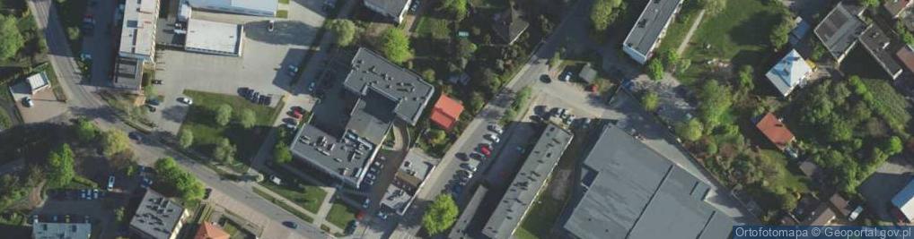 Zdjęcie satelitarne Strażacka ul.