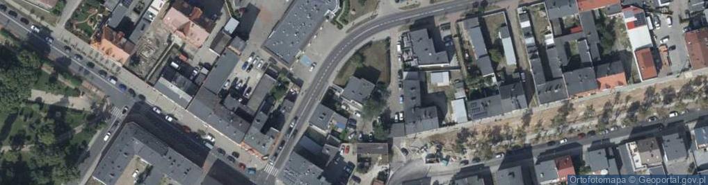 Zdjęcie satelitarne Strażacka ul.