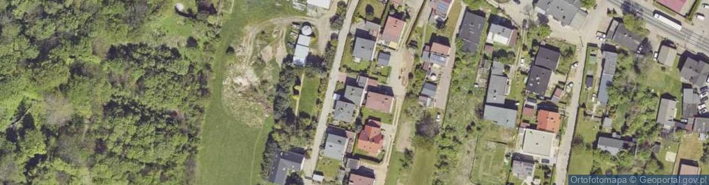 Zdjęcie satelitarne Strażacka ul.