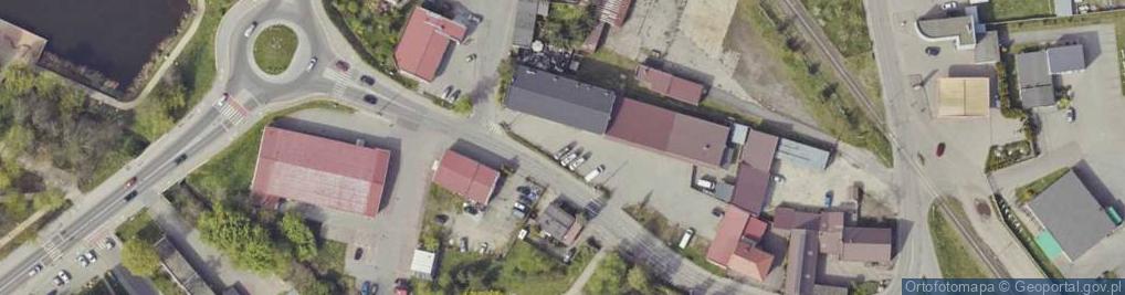 Zdjęcie satelitarne Stawowa ul.