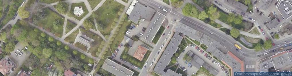 Zdjęcie satelitarne Stwosza Wita ul.