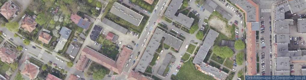 Zdjęcie satelitarne Stwosza Wita ul.