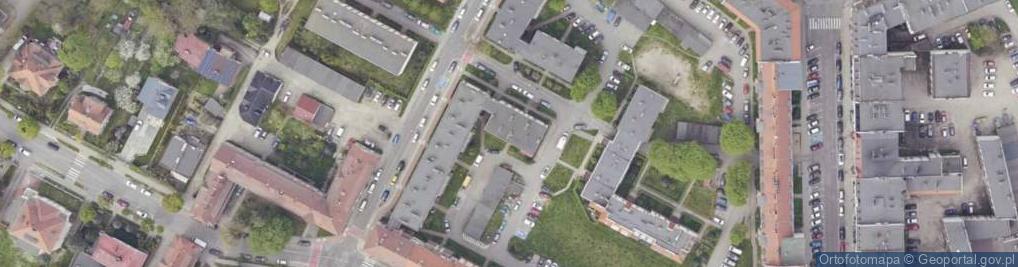 Zdjęcie satelitarne Stwosza Wita ul.