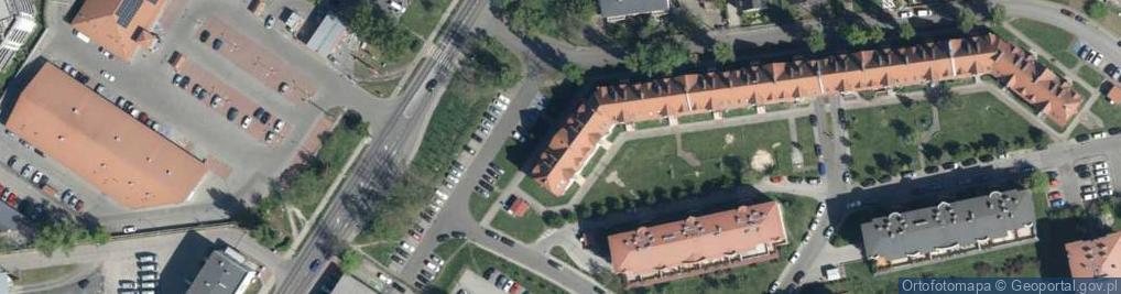 Zdjęcie satelitarne Stokrotek ul.