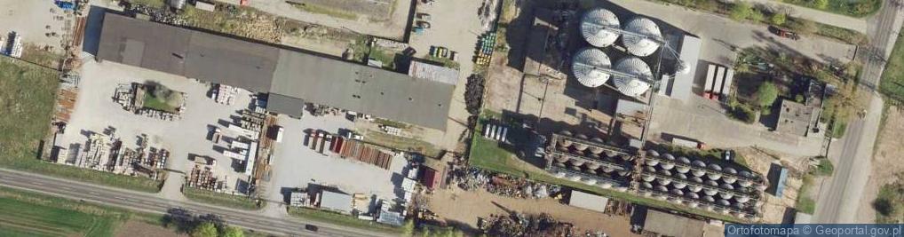 Zdjęcie satelitarne Stacja PKP ul.