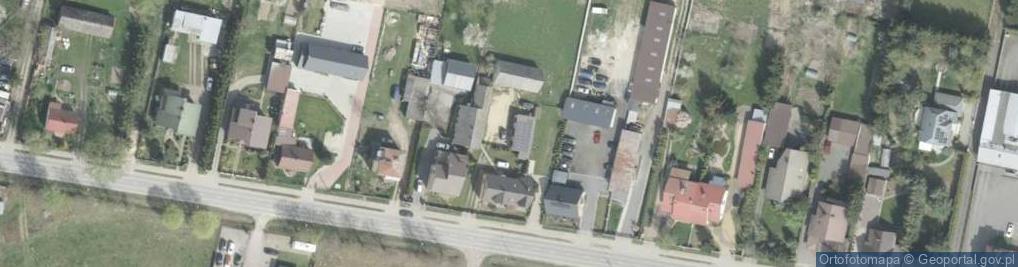 Zdjęcie satelitarne Stacyjna ul.