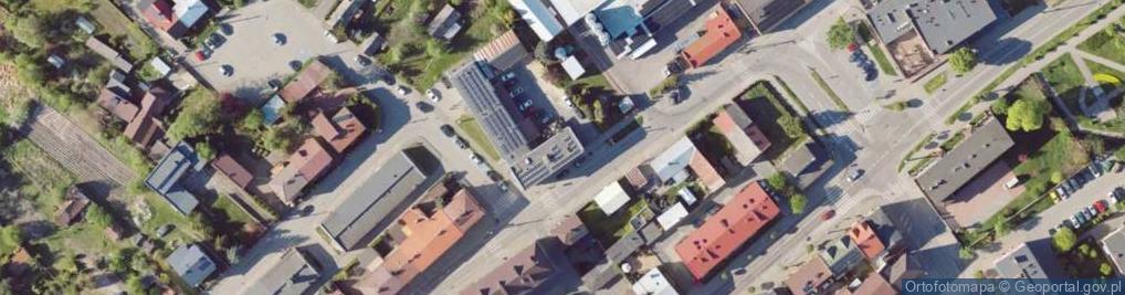 Zdjęcie satelitarne Strażacka ul.