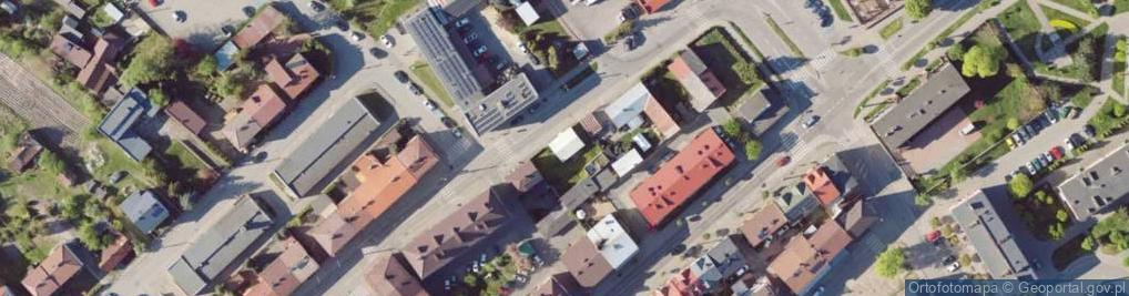 Zdjęcie satelitarne Strażacka ul.