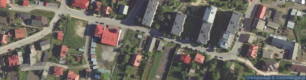 Zdjęcie satelitarne Strażacka ul.