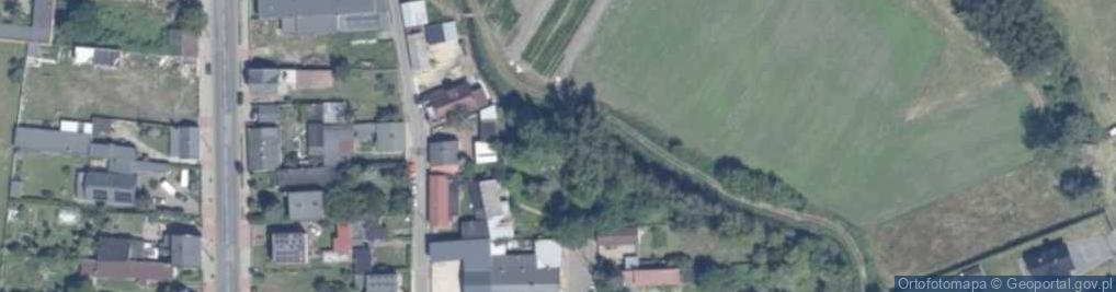 Zdjęcie satelitarne Strażacka ul.