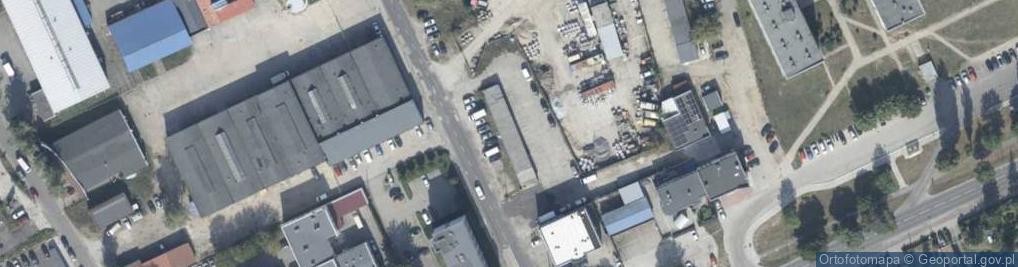 Zdjęcie satelitarne Styki Jana ul.