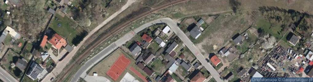 Zdjęcie satelitarne Strażacka ul.