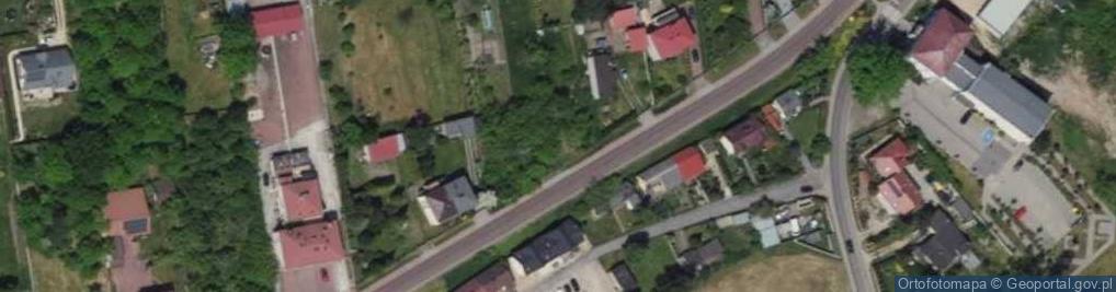 Zdjęcie satelitarne Strażacka ul.