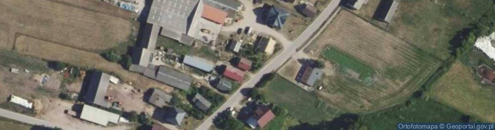 Zdjęcie satelitarne Strażacka ul.