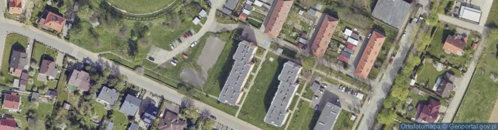 Zdjęcie satelitarne Strzelecka ul.