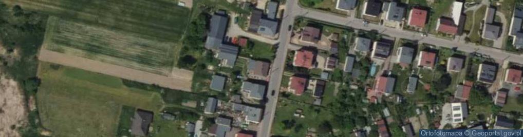 Zdjęcie satelitarne Strażacka ul.