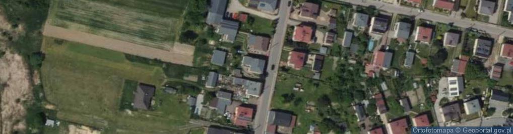 Zdjęcie satelitarne Strażacka ul.