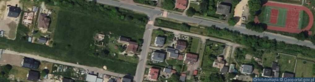 Zdjęcie satelitarne Strażacka ul.
