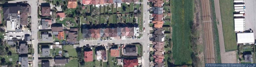 Zdjęcie satelitarne Storczyków ul.
