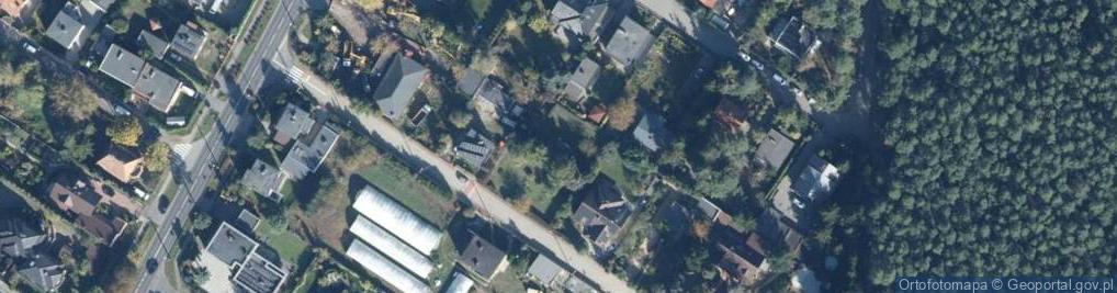 Zdjęcie satelitarne Strażacka ul.