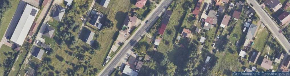 Zdjęcie satelitarne Starokrakowska ul.