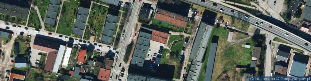 Zdjęcie satelitarne Stefana Batorego ul.