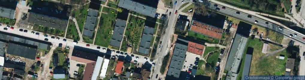 Zdjęcie satelitarne Stefana Batorego ul.
